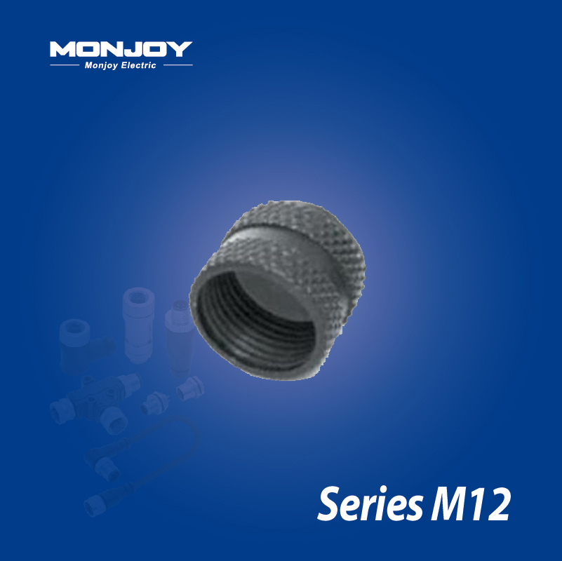  M12*1.0，塑料防塵蓋，用于針端， PVC