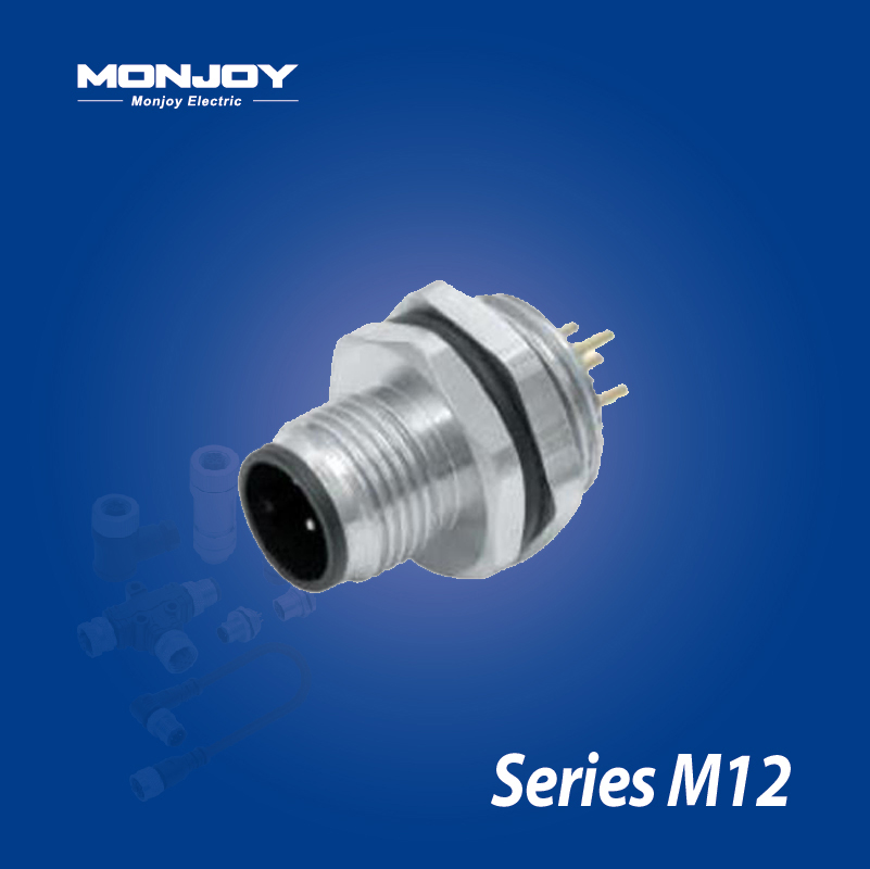 M12*1.0，D標準，針，焊接， 板后，底座