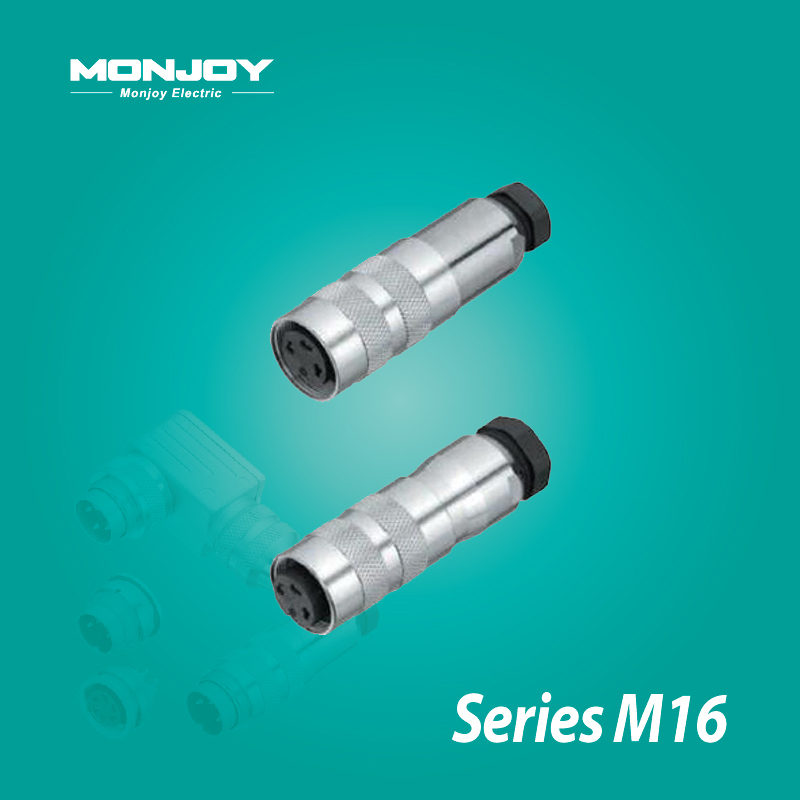 M16*0.75,直式，孔，焊接, 電纜連接器