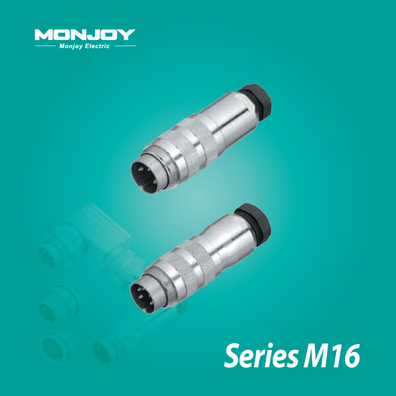 M16*0.75,直式，針，焊接, 電纜連接器