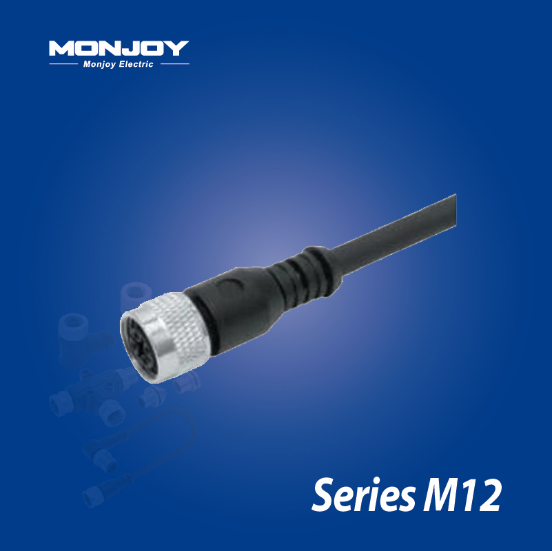 M12*1.0，B標(biāo)準(zhǔn)，直式，母， 澆鑄電纜連接器